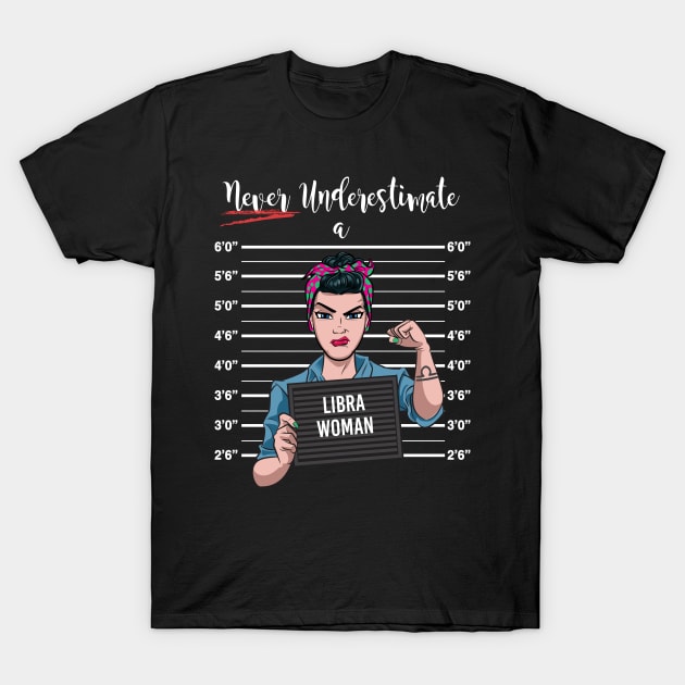 Libra Woman T-Shirt by Surta Comigo